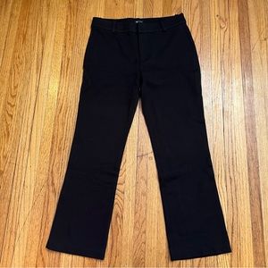 Madewell Sz 4 Women F5600 Cali Crop Demi-Boot Pants. Black Twill 29x26